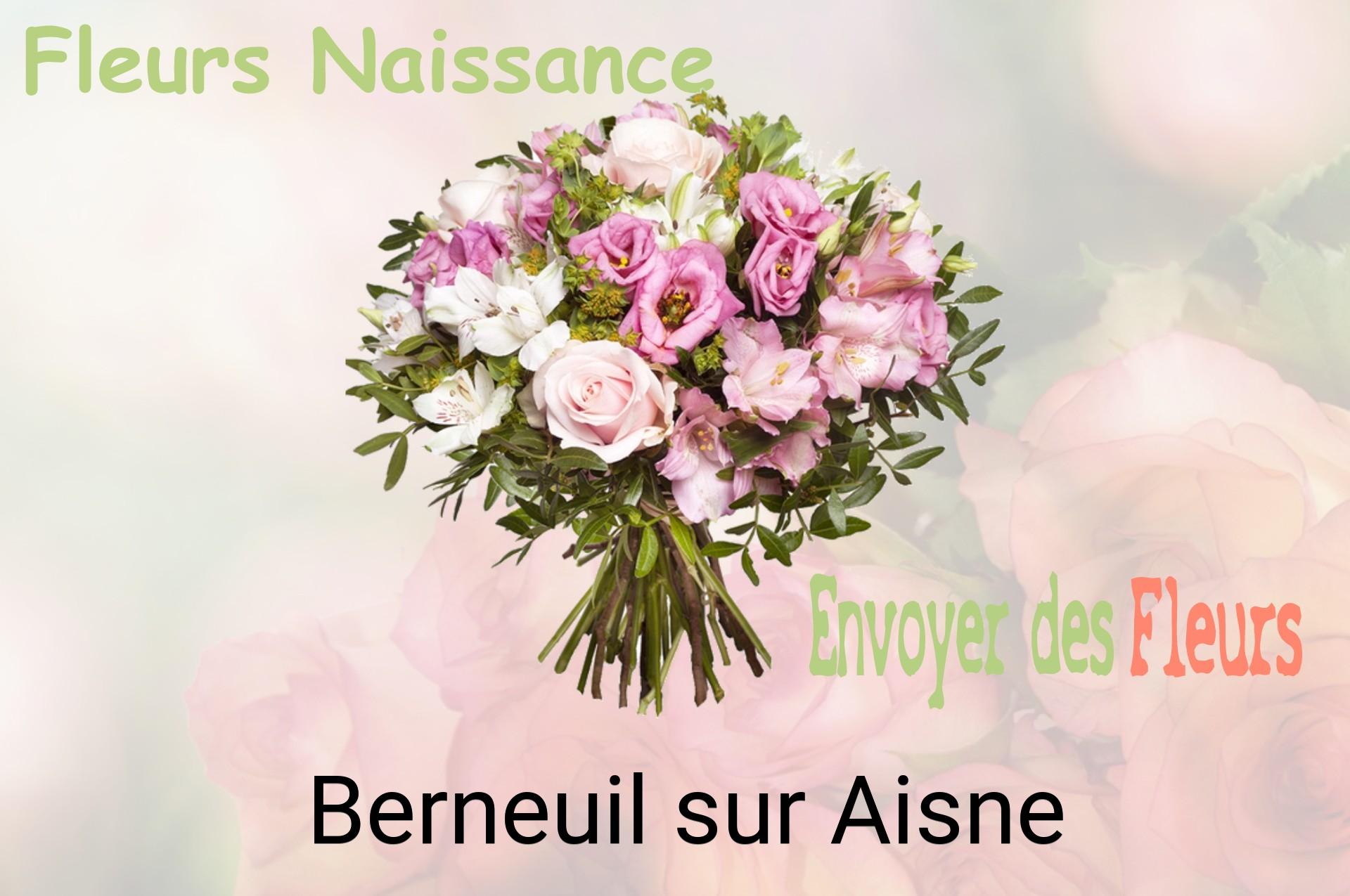 Bouquet de fleurs de naissance livré à Berneuil-sur-Aisne